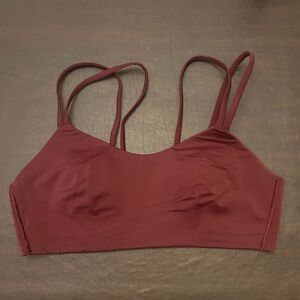 Lululemon Like a Cloud Bra *light support B/C cup Red Merlot